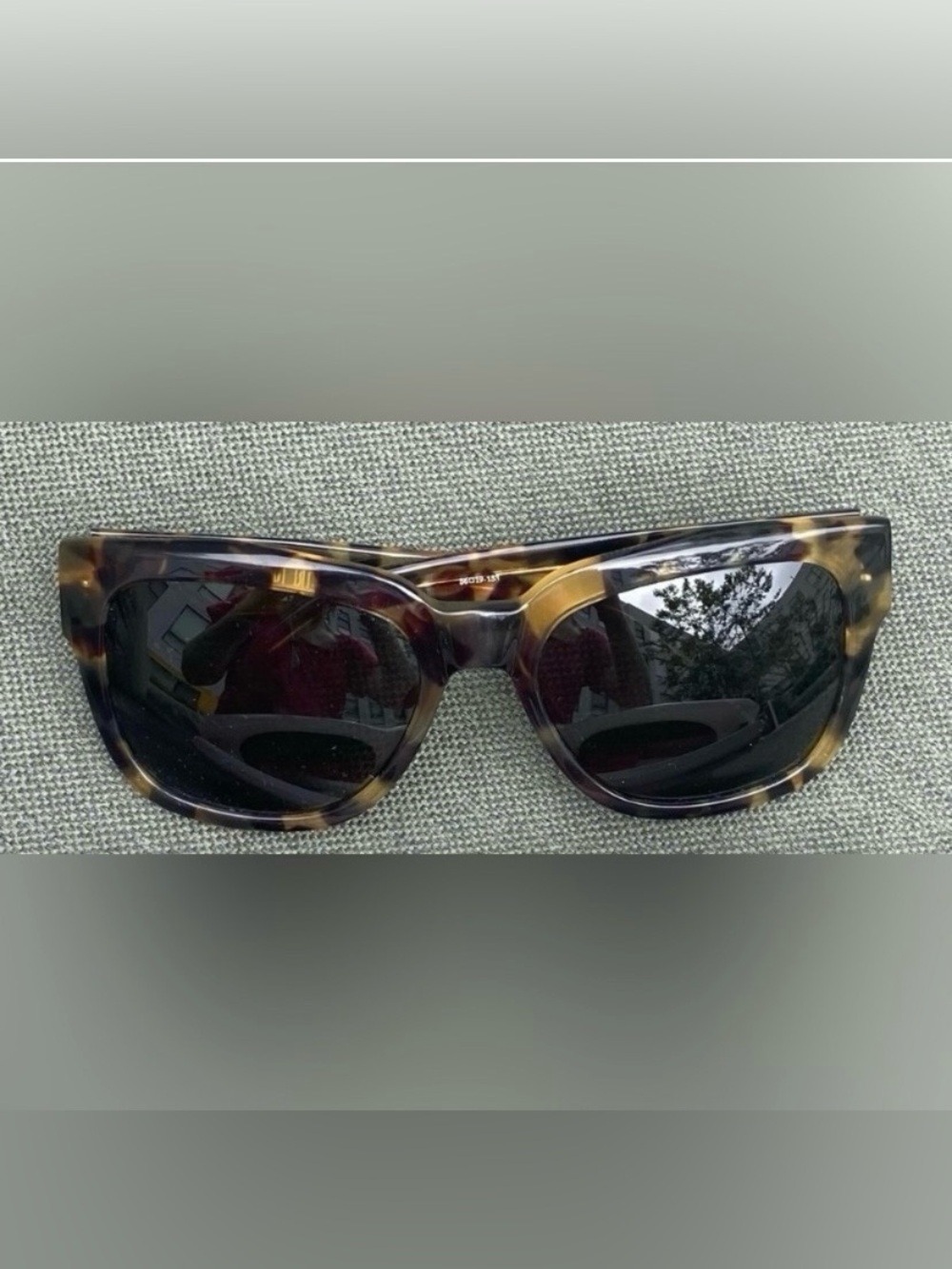 🍒Linda Farrow x Dries Van Noten Collab x Gallery Tortoise Shell Sunglasses Case